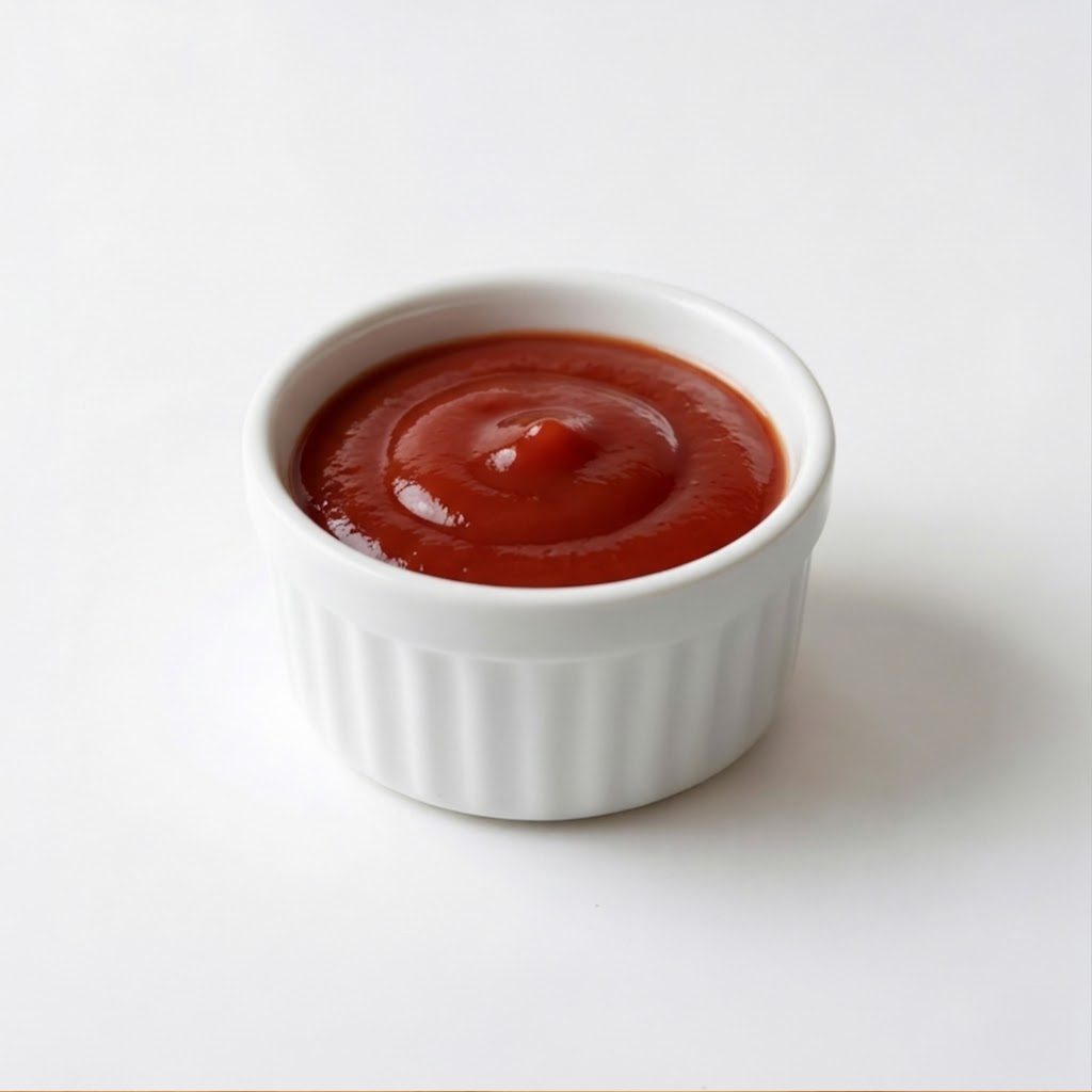 2 Packs Ketchup.